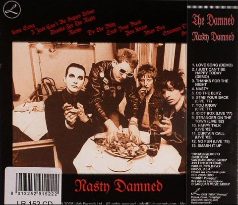DAMNED / NASTY DAMNED CD