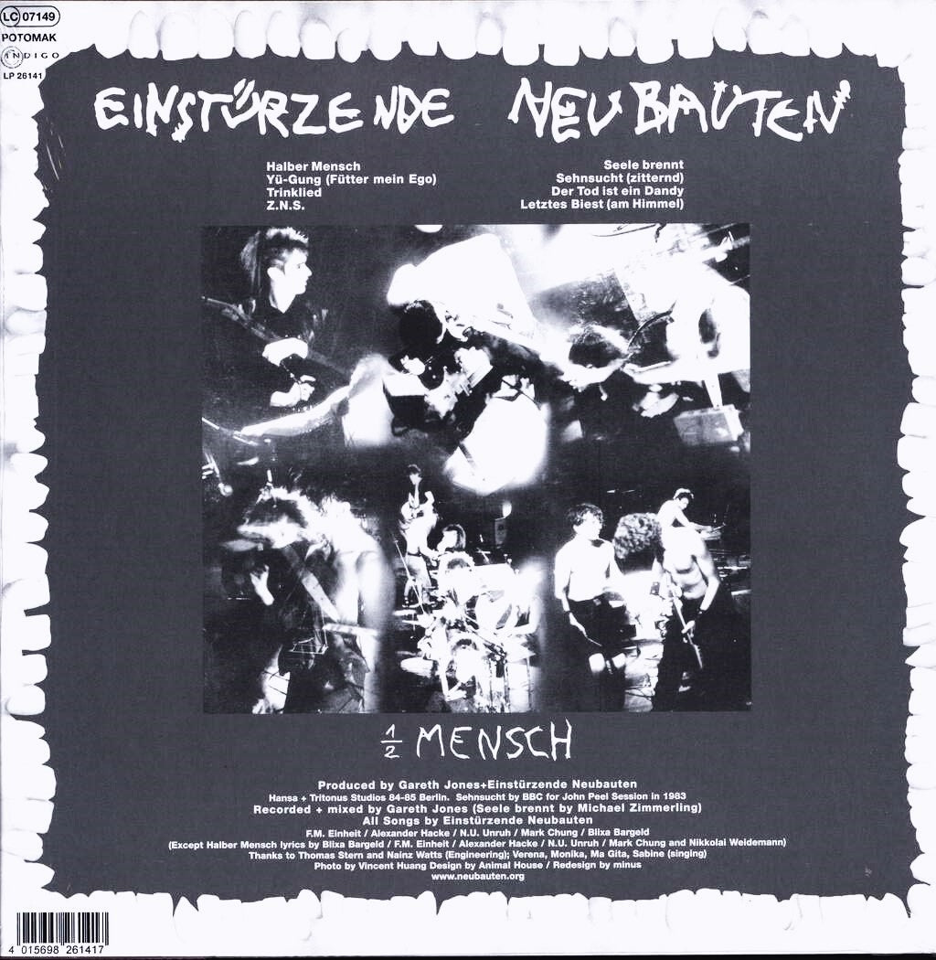 EINSTURZENDE NEUBAUTEN / HALBER MENSCH