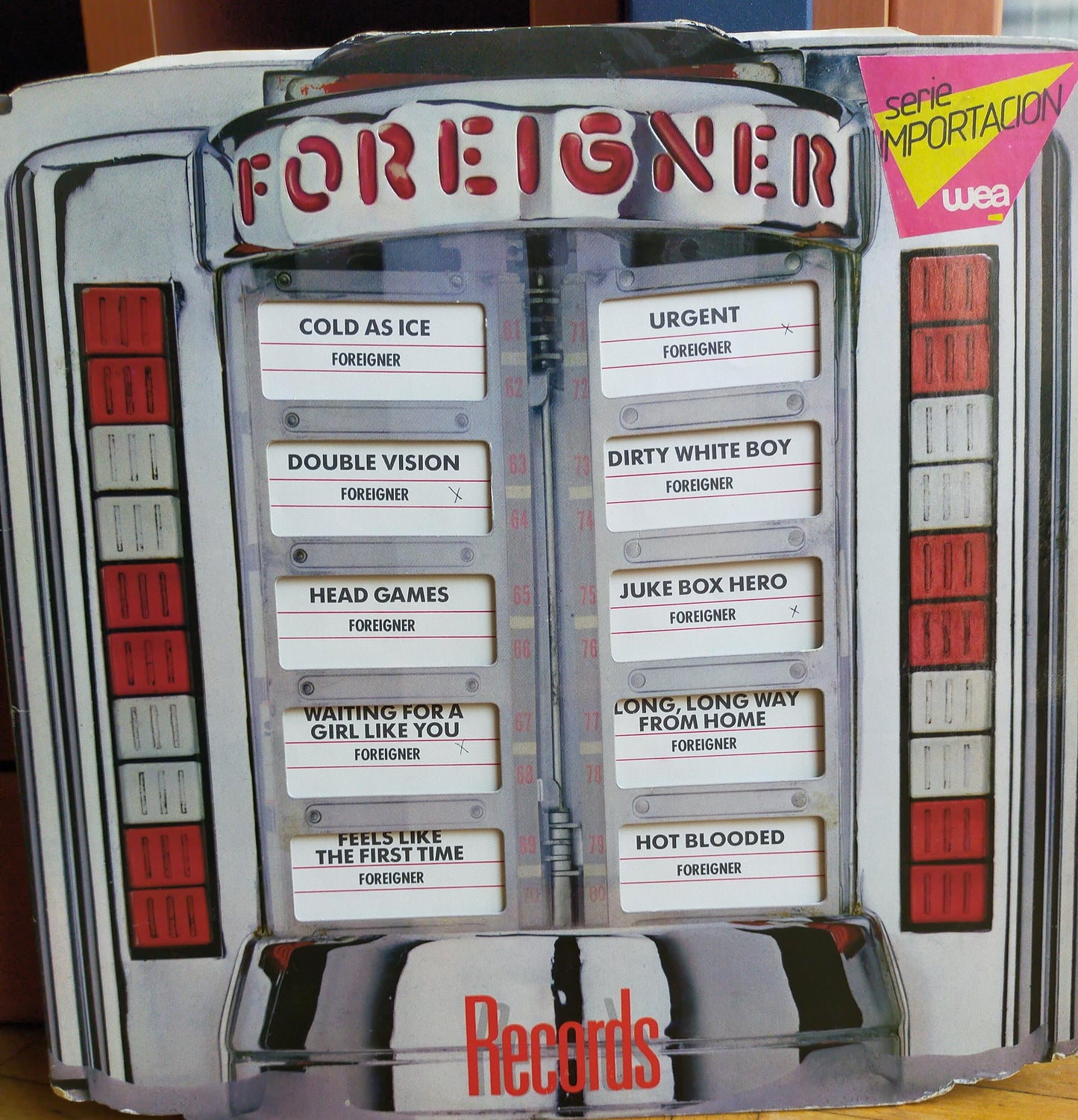 FOREIGNER / RECORDS LP