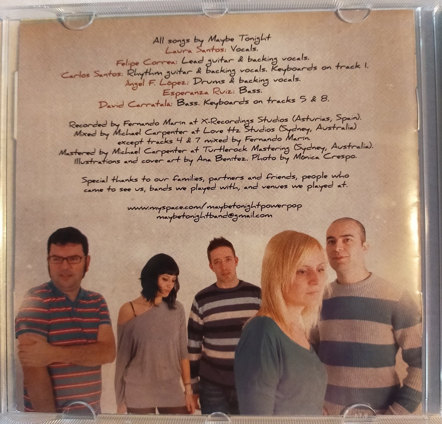 MAYBE TONIGHT / WEIRD PAST CD