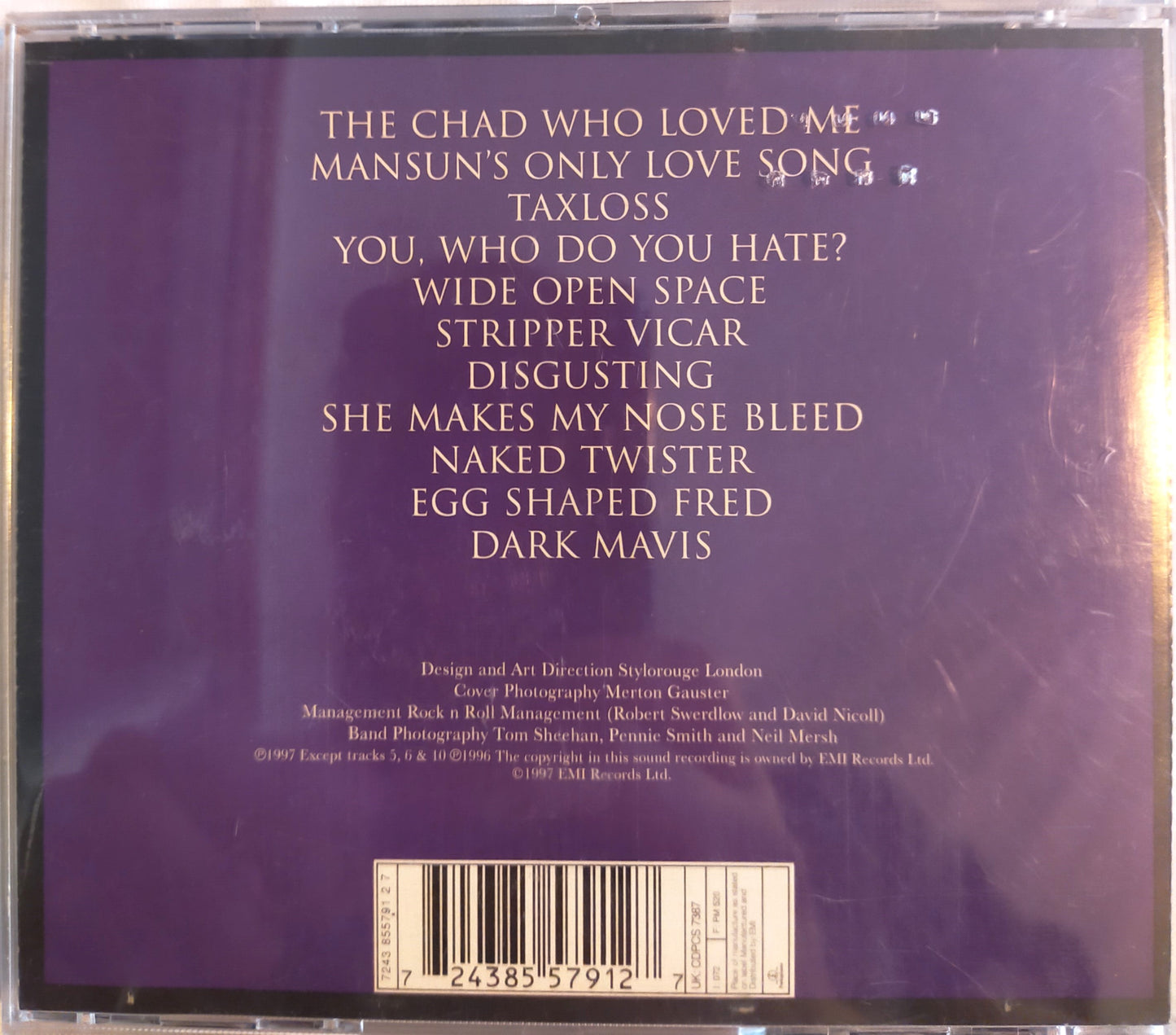 MANSUN / ATTACK OF THE GREY LANTERN CD