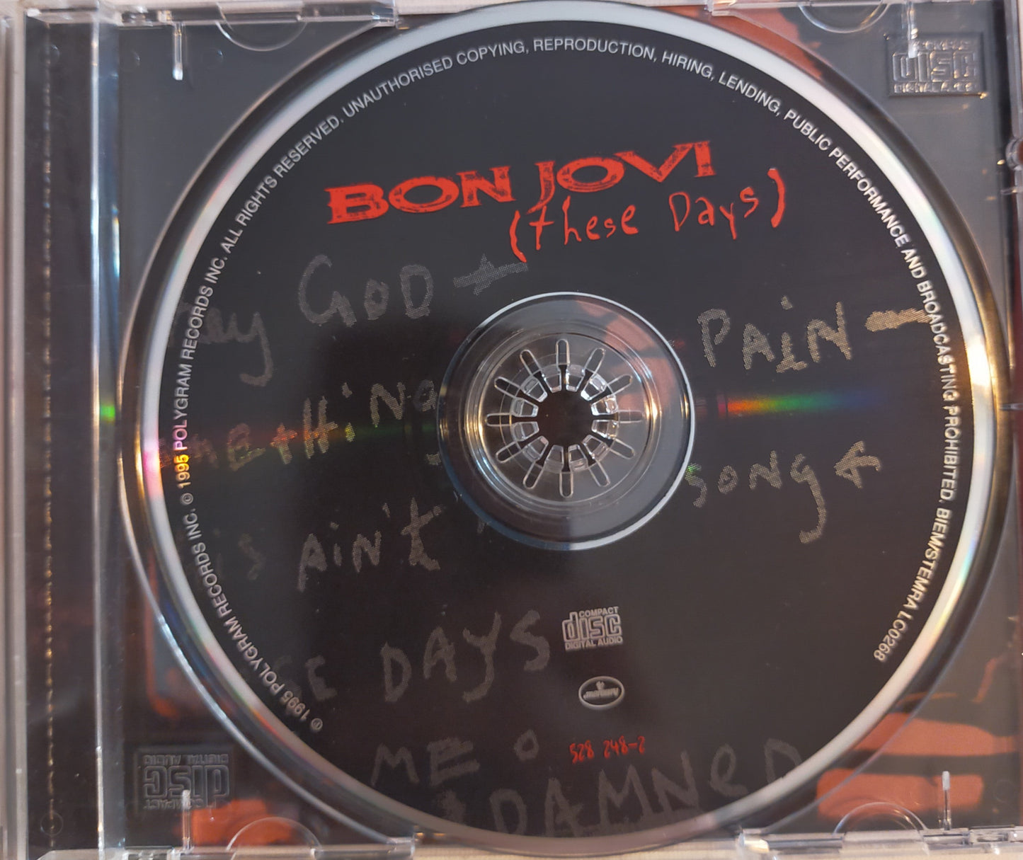 BON JOVI / THESE DAYS CD