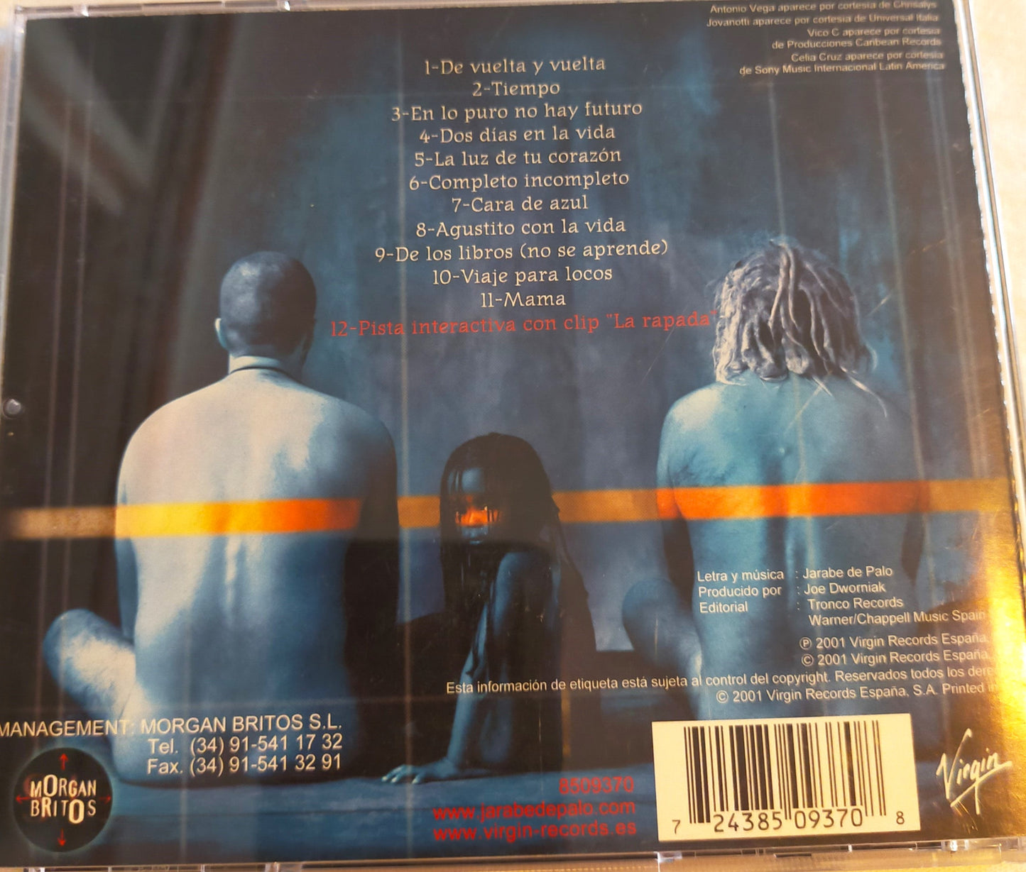 JARABE DE PALO / DE VUELTA Y VUELTA CD