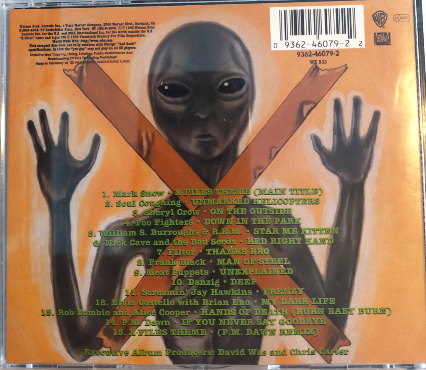 THE X FILE / SOUNTRACK CD