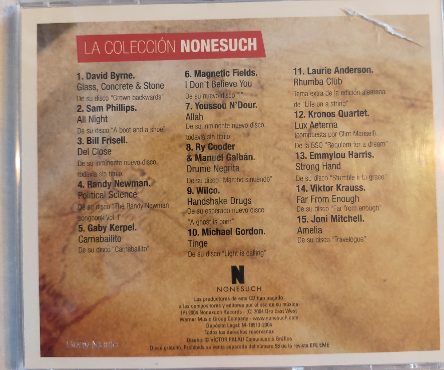 LA COLECCIÓN NONESUSH (EFE EME) / VARIOS ARTISTAS CD