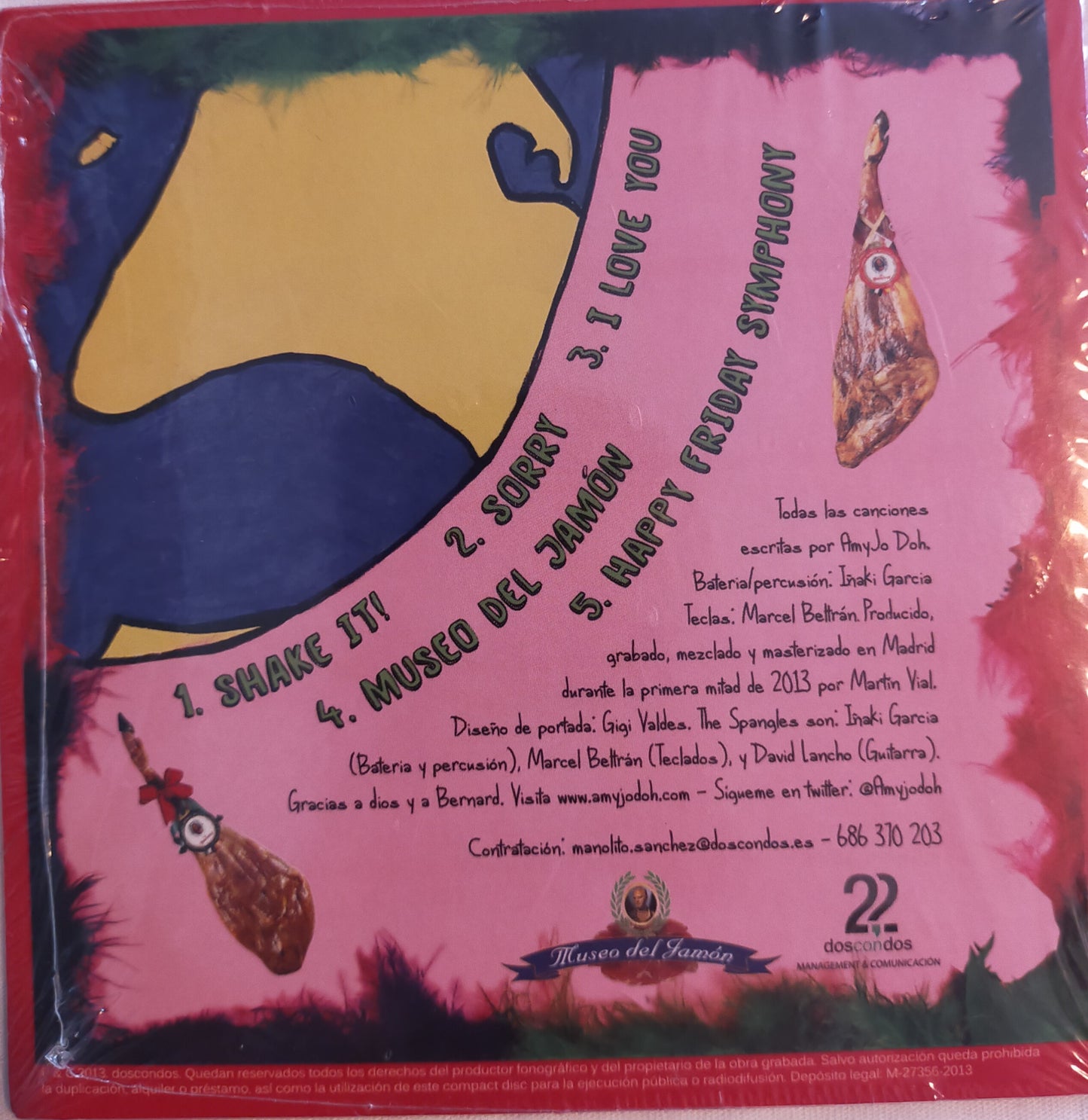 AMYJO DOH AND THE SPANGLES/ SHAKE IT CD