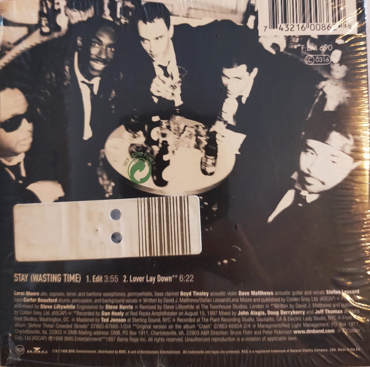 DAVE MATTHEWS BAND/ WASTING TIME SINGLE CD