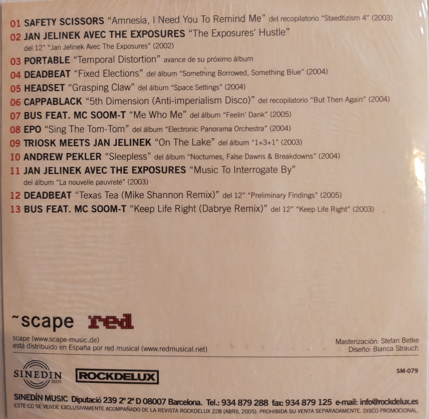 ROCKDELUXE CD´S DE REVISTAS / PACK X 3