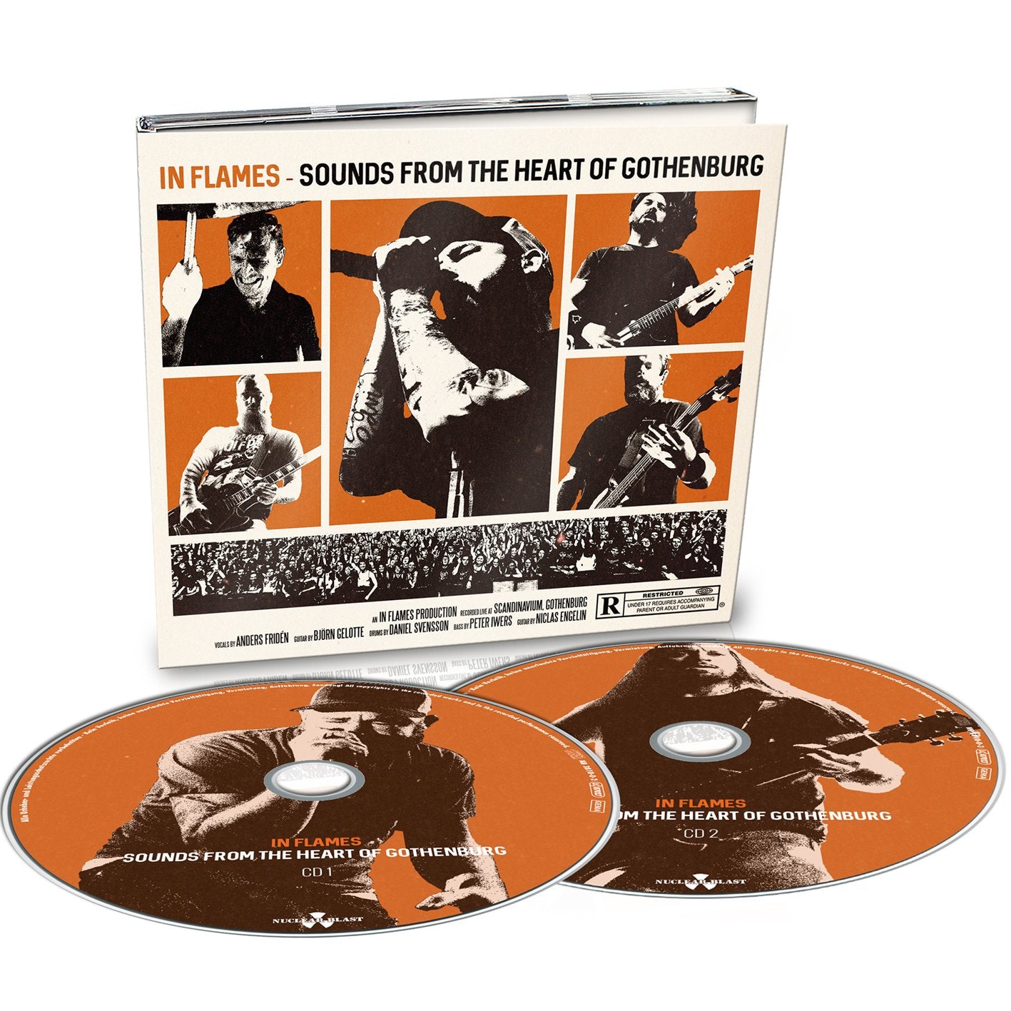 IN FLAMES /SOUNDS FROM HEART OF GOTHENBURG 2CD