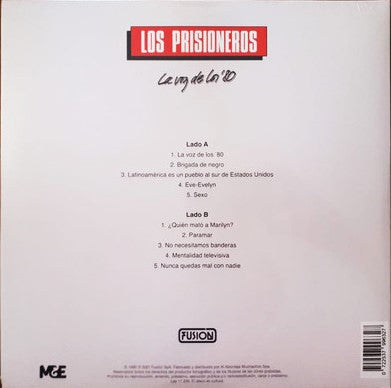 LOS PRISIONEROS / LA VOZ DE LOS '80