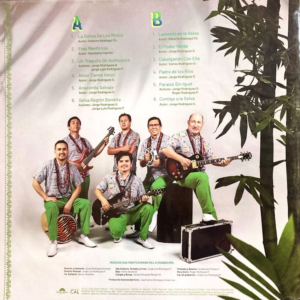 LOS MIRLOS / CORAZON AMAZONICO (COLOR) LP