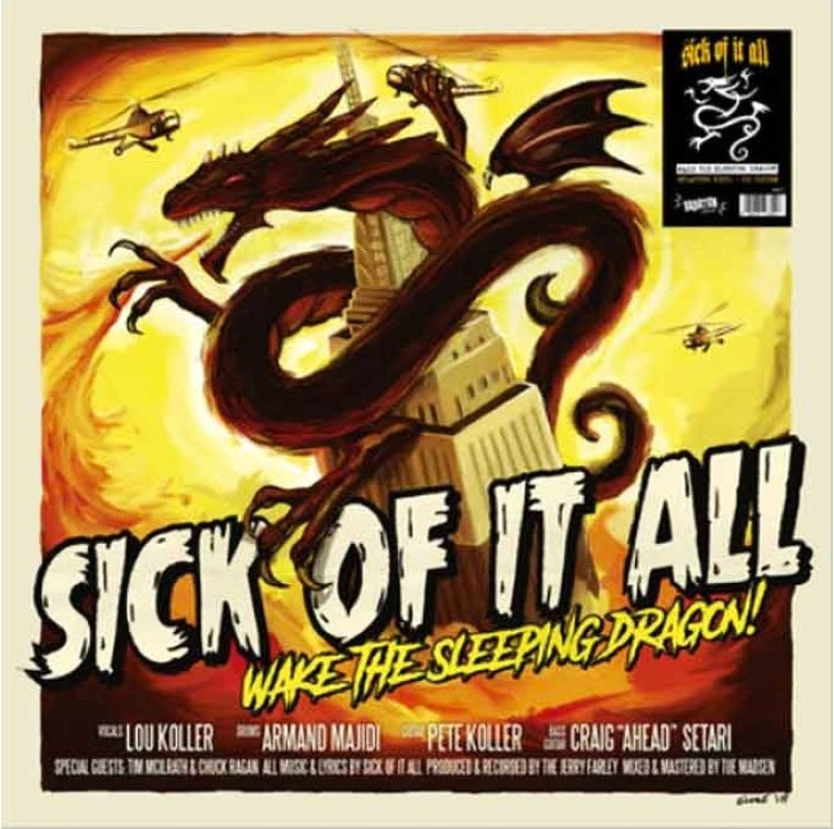 SICK OF IT ALL / WAKE THE SLEEPING DRAGON! LP
