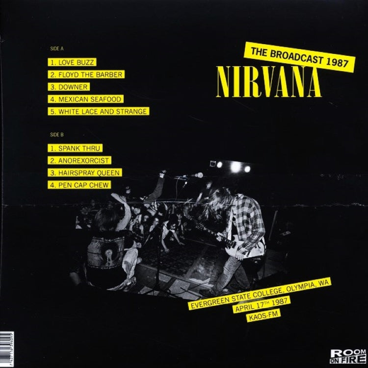 NIRVANA / BROADCAST 1987 LP