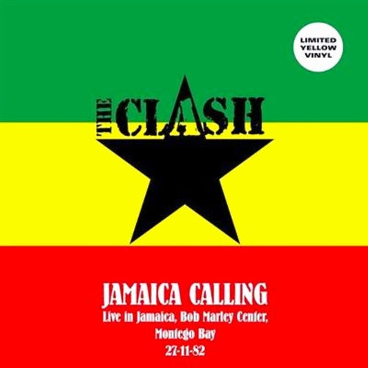 THE  CLASH / JAMAICA CALLING -LIVE IN JAMAICA 1982 LP