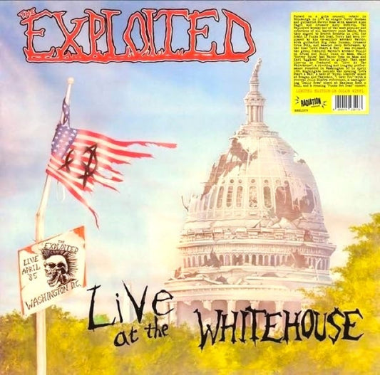 EXPLOITED / LIVE AT THE WHITEHOUSE (COLOR) LP
