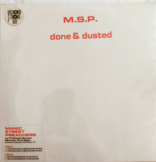 M.S.P. /DONE & DUSTED VINILO 12″ SINGLE RSD2020