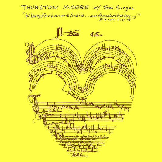 THURSTON MOORE / KLANGFARBENMELODIE.. AND THE COLORIST STRIKES LP