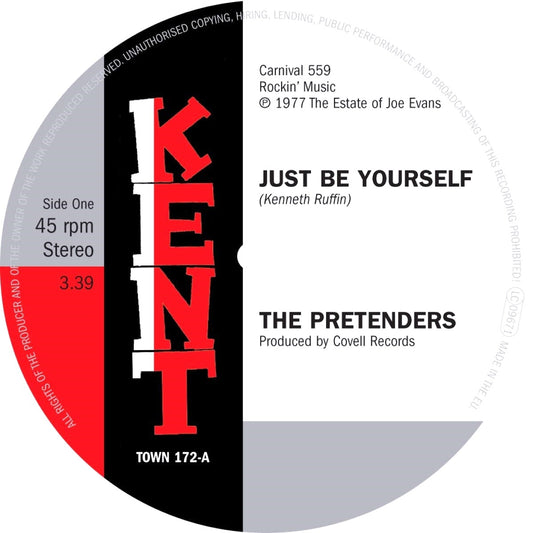 THE PRETENDERS / JUST BE YOURSELF/IT'S EVERYTHING ABOUT YOU 7"