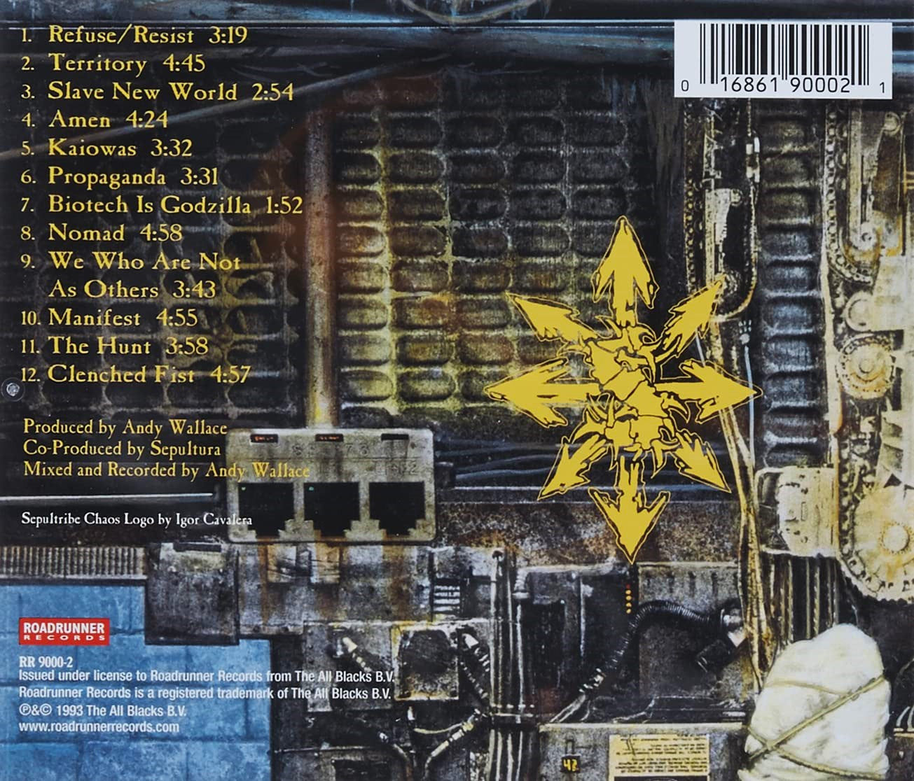 SEPULTURA / CHAOS A.D. CD