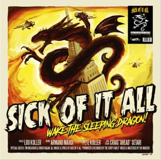 SICK OF IT ALL / WAKE THE SLEEPING DRAGON! LP