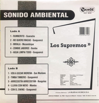LOS SUPREMOS (VENEZUELA) / SONIDO AMBIENTAL LP